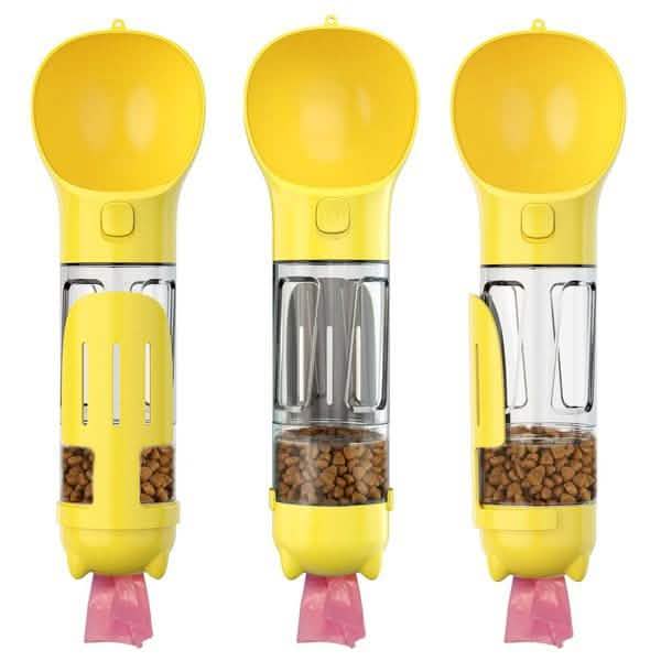 4-in-1 Portable Dog Water Bottle Dispenser