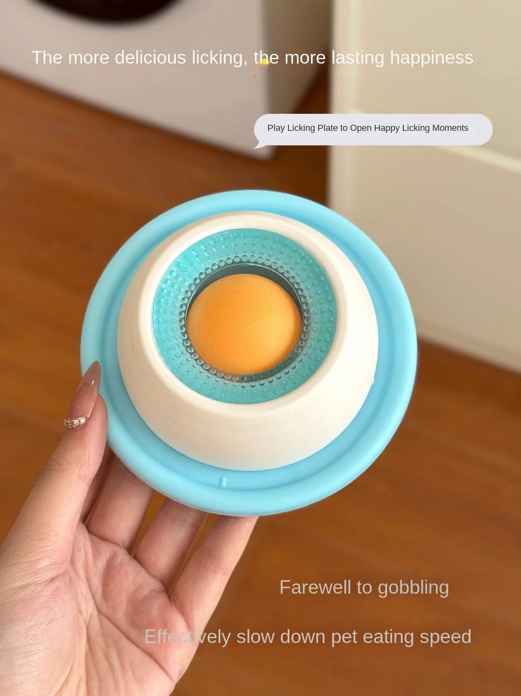 Lick Toys for Dogs Interactive Dog Toys Slow Feeder Food Dispenser for Puppy Training Enrichment Cat Feeding Crate Accessory