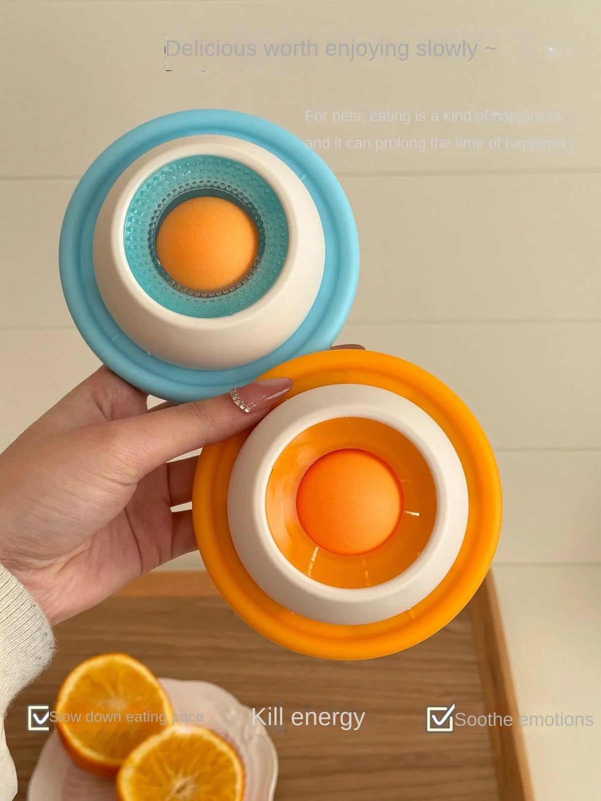 Lick Toys for Dogs Interactive Dog Toys Slow Feeder Food Dispenser for Puppy Training Enrichment Cat Feeding Crate Accessory