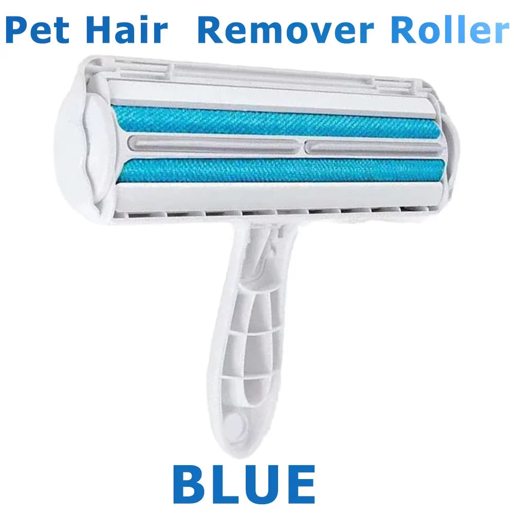 Pet Hair Remover Roller Remover Dog Cat Fur Remover With Self Cleaning Base Efficient Animal Hair Removal Tool Carpets Combs