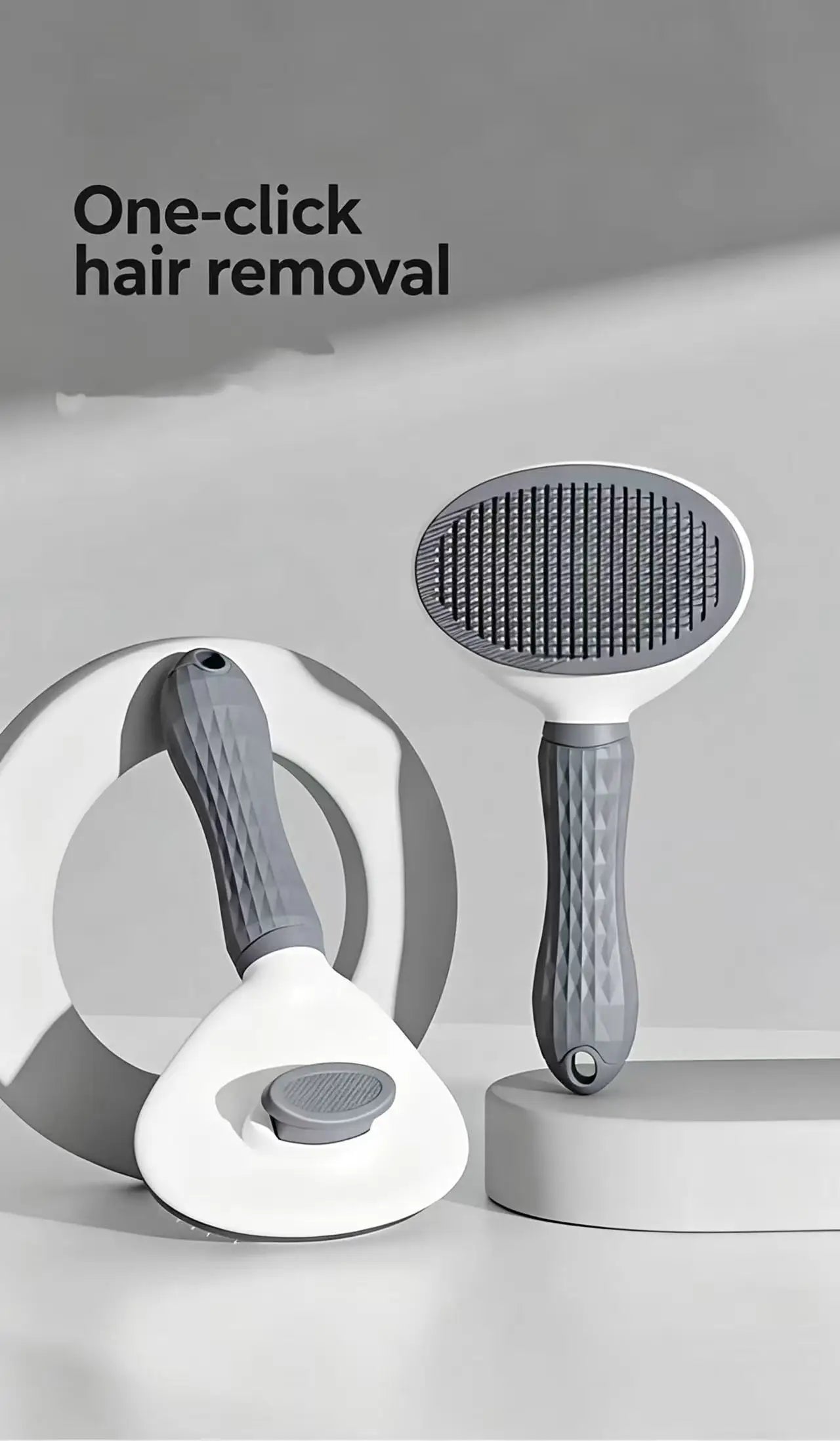 Pet Hair Remover Comb Cat Dog Grooming Brush Deshedding Tool for Long Hair Cats Dogs Floating Fur Cleaning Massage Pet Supplies