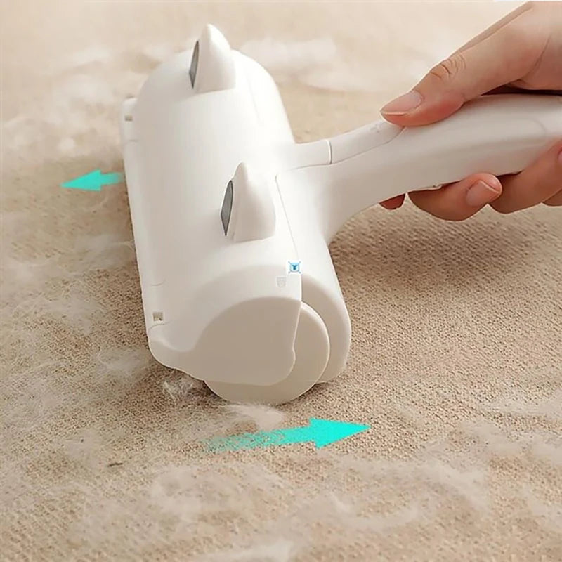 Pet Hair Remover Roller Remover Dog Cat Fur Remover With Self Cleaning Base Efficient Animal Hair Removal Tool Carpets Combs
