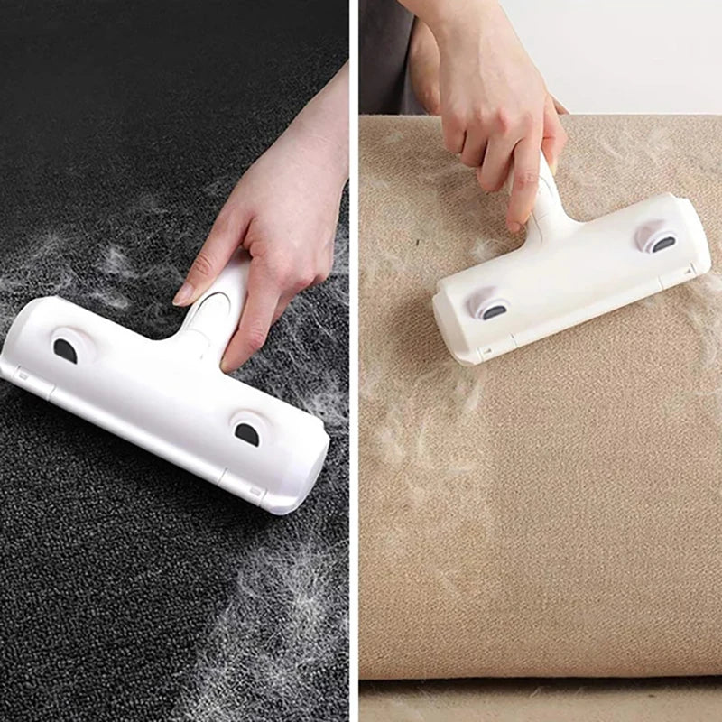Pet Hair Remover Roller Remover Dog Cat Fur Remover With Self Cleaning Base Efficient Animal Hair Removal Tool Carpets Combs