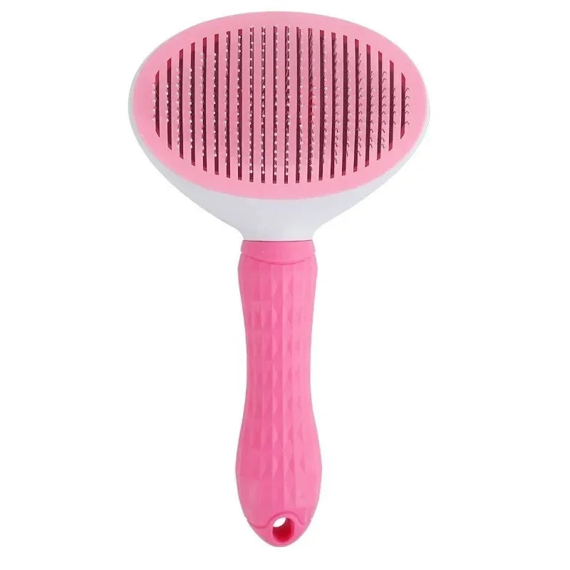 Pet Hair Deshedding Brush Self Cleaning for Dogs Cats Grooming Tool Remove Loose Undercoat Fur Pet Hair Remover