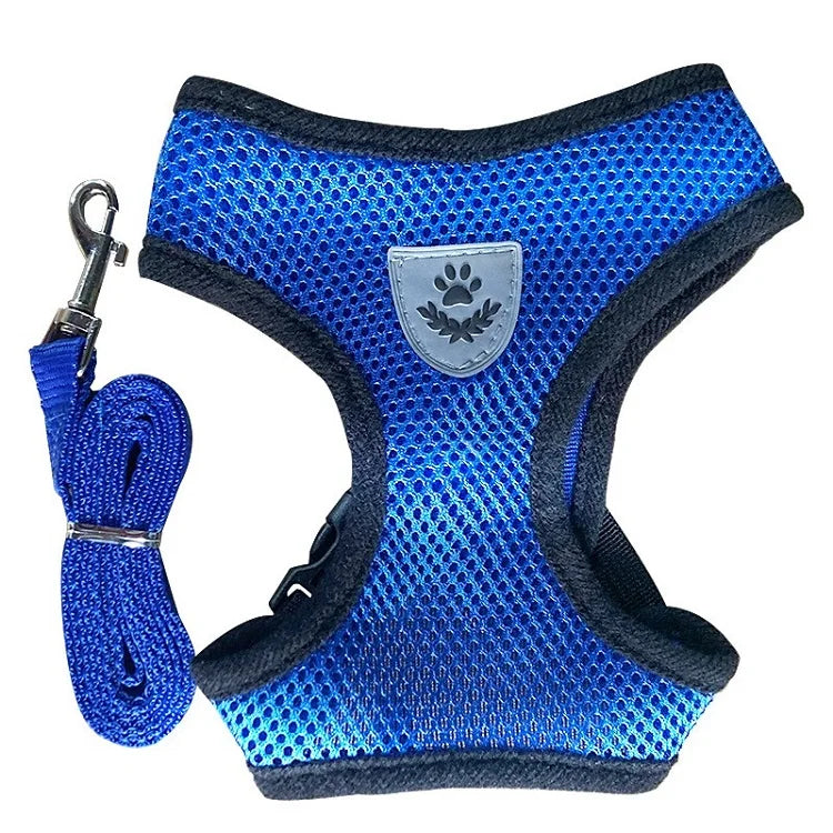 Cat Leash and Harness Cat Tent Kitten Harness Strap for Cats Neck Belt Anti Escape Pets Vest Harness Dog Neck Belt MBD01