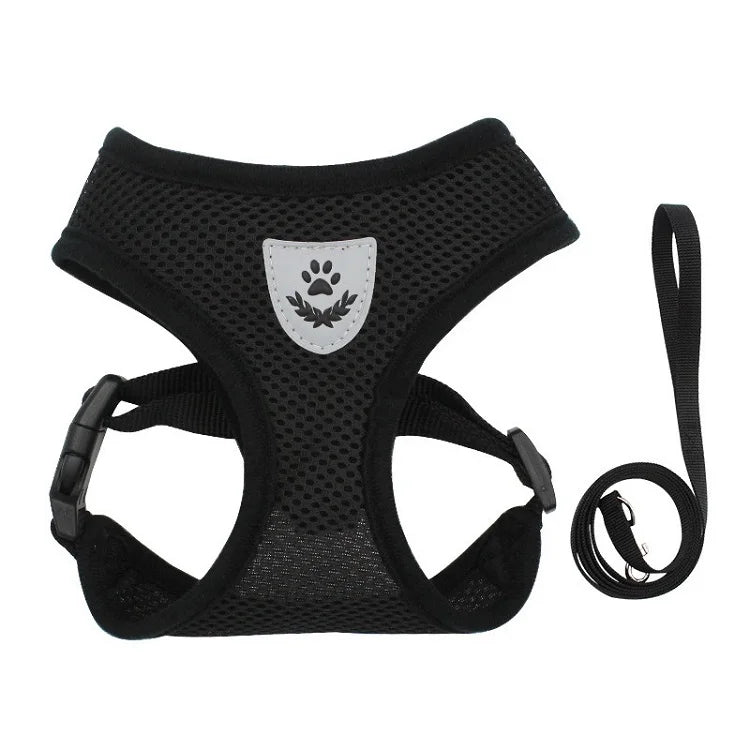 Cat Leash and Harness Cat Tent Kitten Harness Strap for Cats Neck Belt Anti Escape Pets Vest Harness Dog Neck Belt MBD01