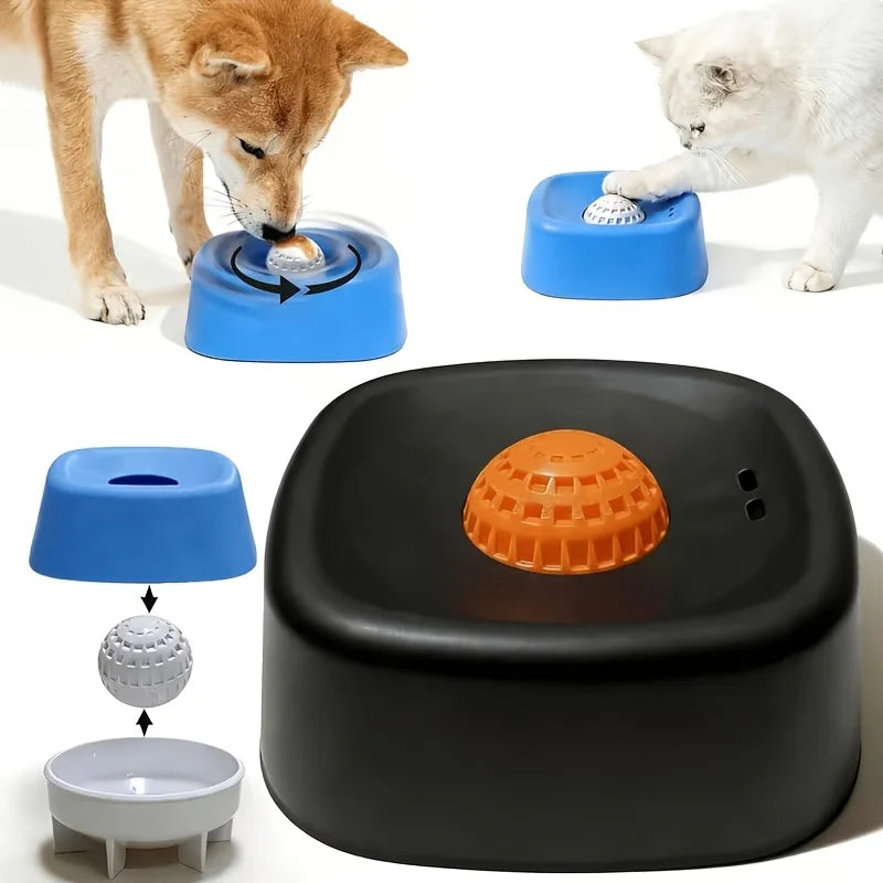 Slow Feeder Bowl for Pets,Specifically Made for Dogs And Cats.This Non-Slip Interactive Feeding Device Prevents Choking And Is