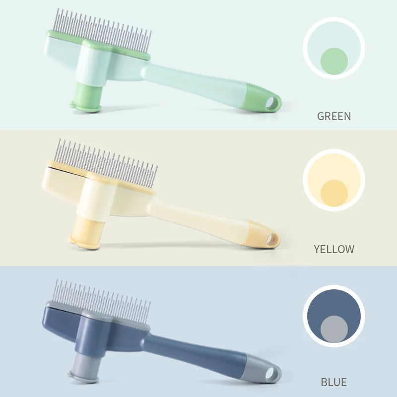 Pet Hair Remover Kit Multifunction Dog Steamy Brush Massager Spray Hair Removal Cat Grooming Comb Cleaning Pet Accessories
