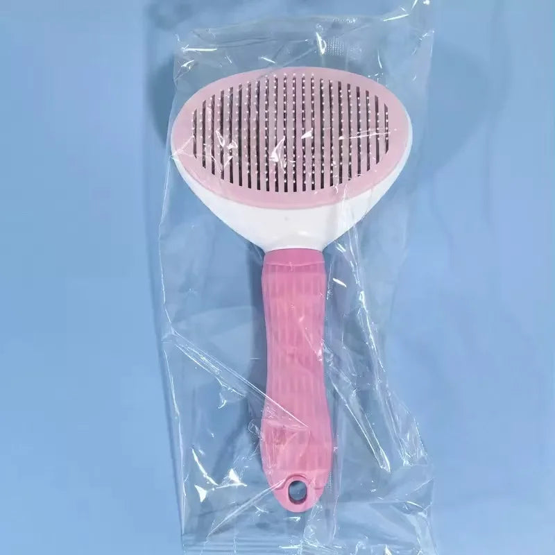 Pet Hair Remover Comb Cat Dog Grooming Brush Deshedding Tool for Long Hair Cats Dogs Floating Fur Cleaning Massage Pet Supplies