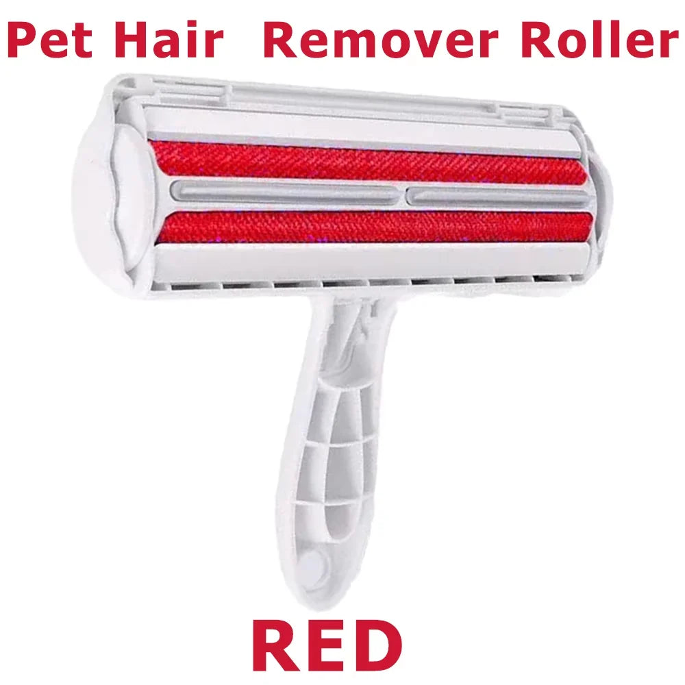 Pet Hair Remover Roller Remover Dog Cat Fur Remover With Self Cleaning Base Efficient Animal Hair Removal Tool Carpets Combs