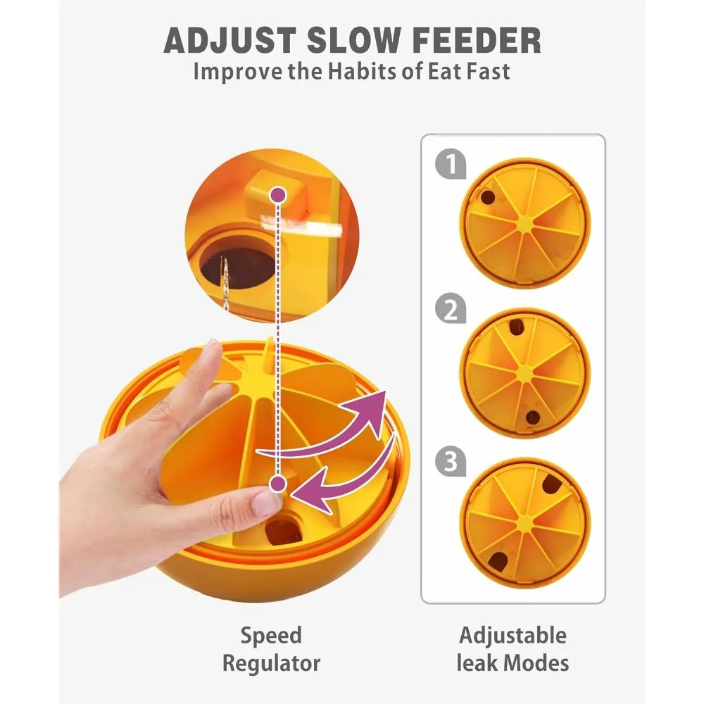 Dog Slow Feeder Treat Interactive Toys for Boredom and Stimulating, Food Enrichment Toy for Dogs Mental Stimulation Make Busy