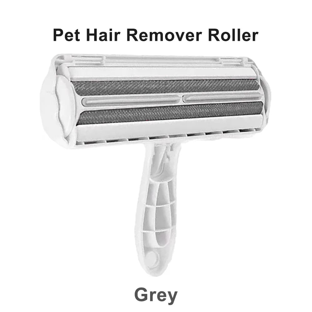Pet Hair Remover Roller Remover Dog Cat Fur Remover With Self Cleaning Base Efficient Animal Hair Removal Tool Carpets Combs