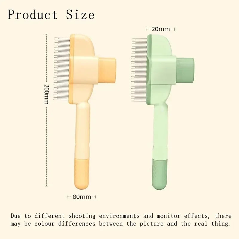 Pet Hair Remover Kit Multifunction Dog Steamy Brush Massager Spray Hair Removal Cat Grooming Comb Cleaning Pet Accessories