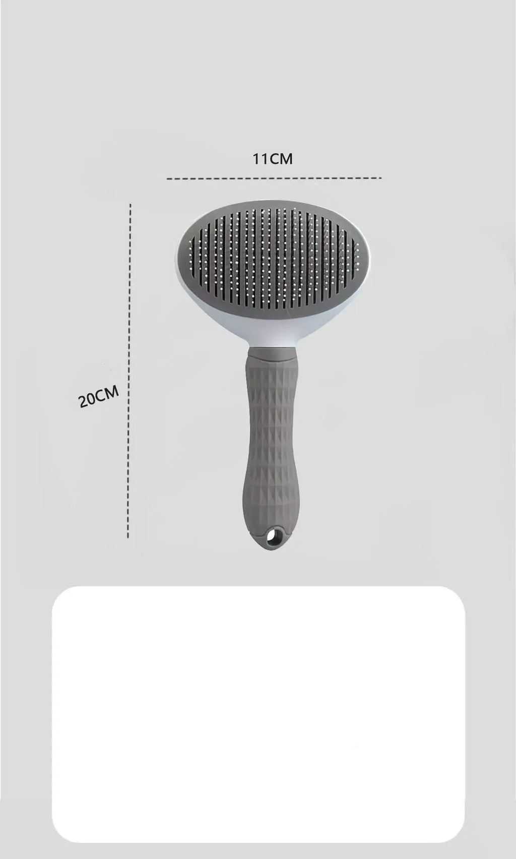 Pet Hair Remover Comb Cat Dog Grooming Brush Deshedding Tool for Long Hair Cats Dogs Floating Fur Cleaning Massage Pet Supplies
