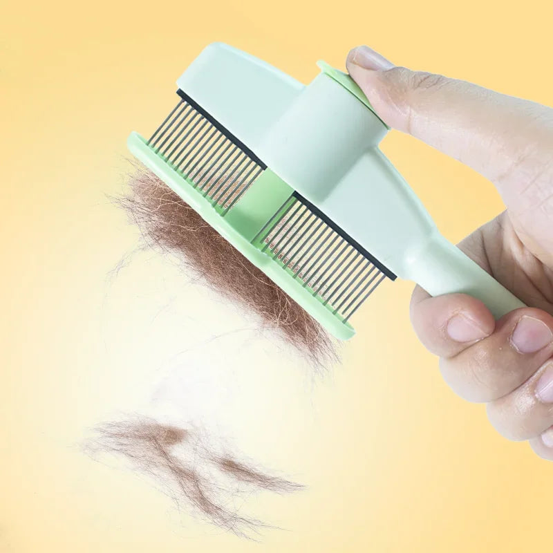 Pet Hair Remover Kit Multifunction Dog Steamy Brush Massager Spray Hair Removal Cat Grooming Comb Cleaning Pet Accessories