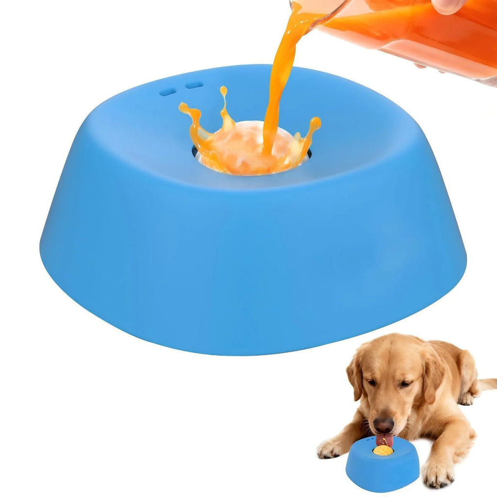 Slow Feeder Bowl for Pets,Specifically Made for Dogs And Cats.This Non-Slip Interactive Feeding Device Prevents Choking And Is
