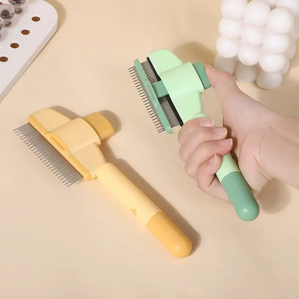 Pet Hair Remover Comb Cat Dog Grooming Brush Deshedding Tool for Long Hair Cats Dogs Floating Fur Cleaning Massage Pet Supplies