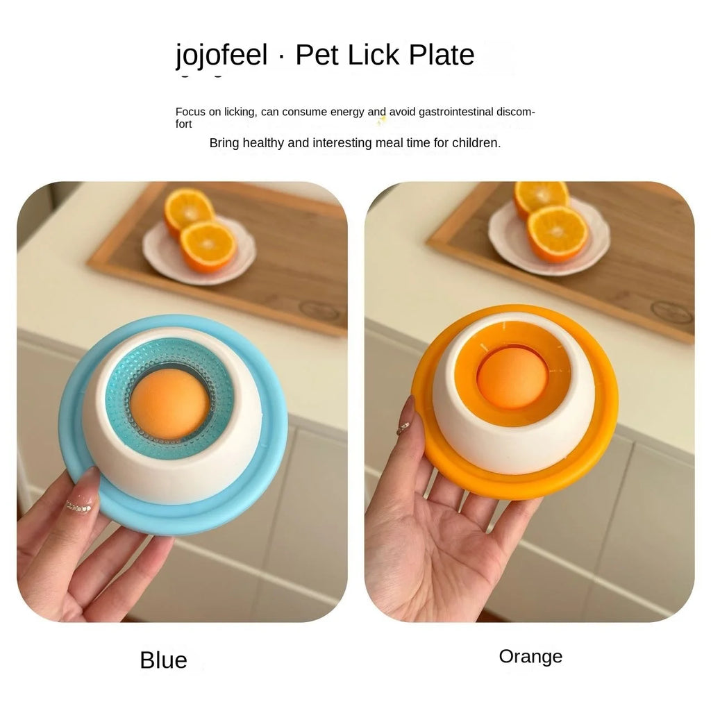 Lick Toys for Dogs Interactive Dog Toys Slow Feeder Food Dispenser for Puppy Training Enrichment Cat Feeding Crate Accessory