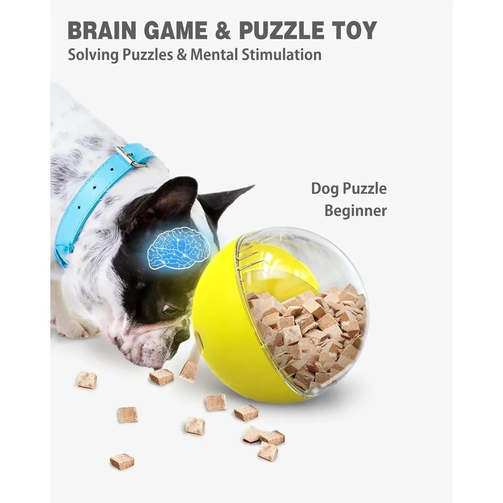 Dog Slow Feeder Treat Interactive Toys for Boredom and Stimulating, Food Enrichment Toy for Dogs Mental Stimulation Make Busy