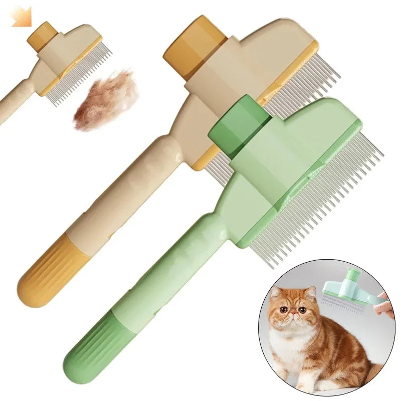Pet Hair Remover Kit Multifunction Dog Steamy Brush Massager Spray Hair Removal Cat Grooming Comb Cleaning Pet Accessories