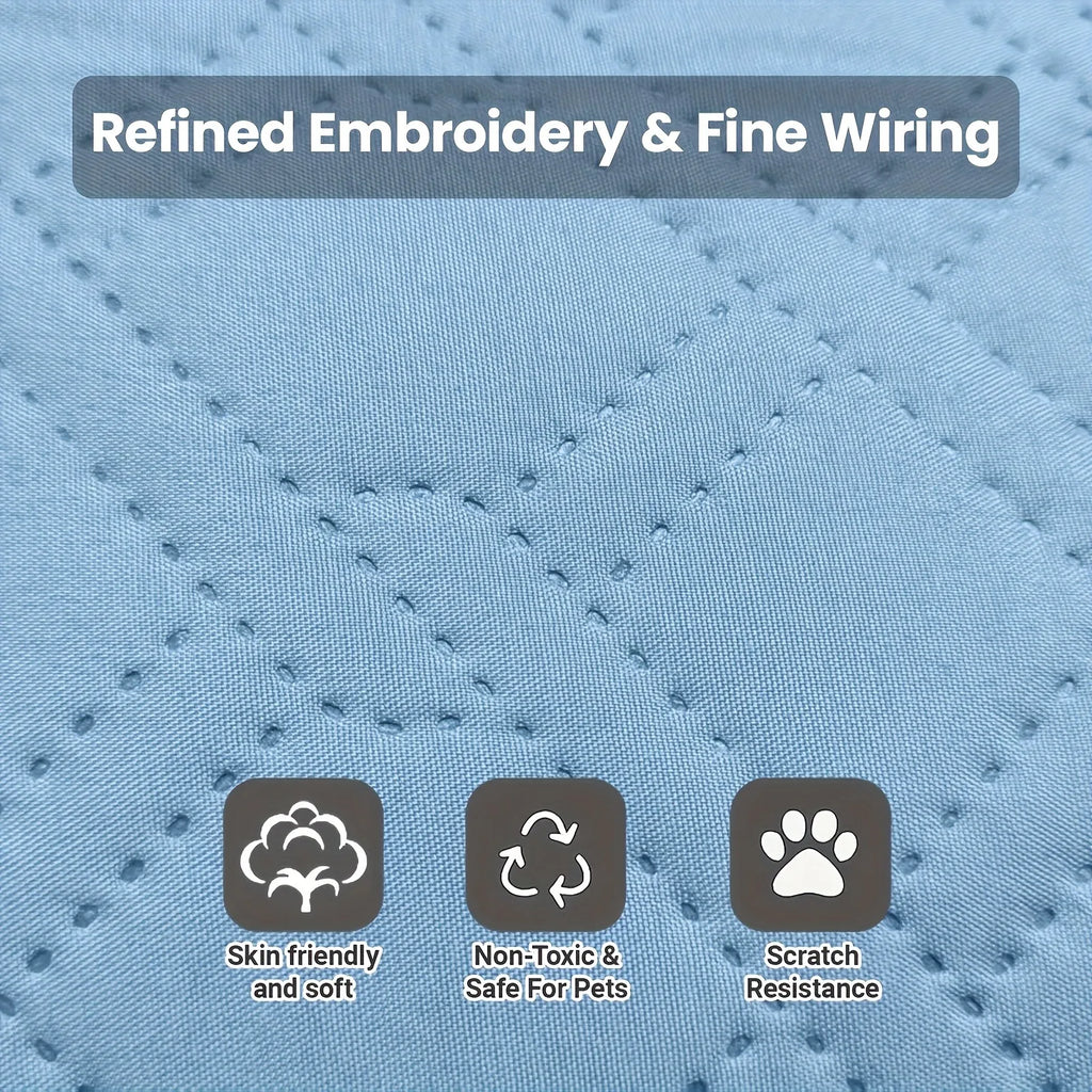 New Dog Cooling Mat Summer Washable Portable Pet Coolings Pad for Dogs Cat Ice Silk Blanket Sofa Breathable Sleeping Mat
