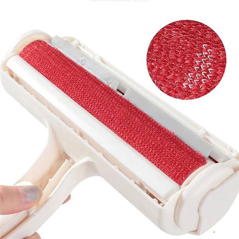 Pet Hair Remover Roller Remover Dog Cat Fur Remover With Self Cleaning Base Efficient Animal Hair Removal Tool Carpets Combs