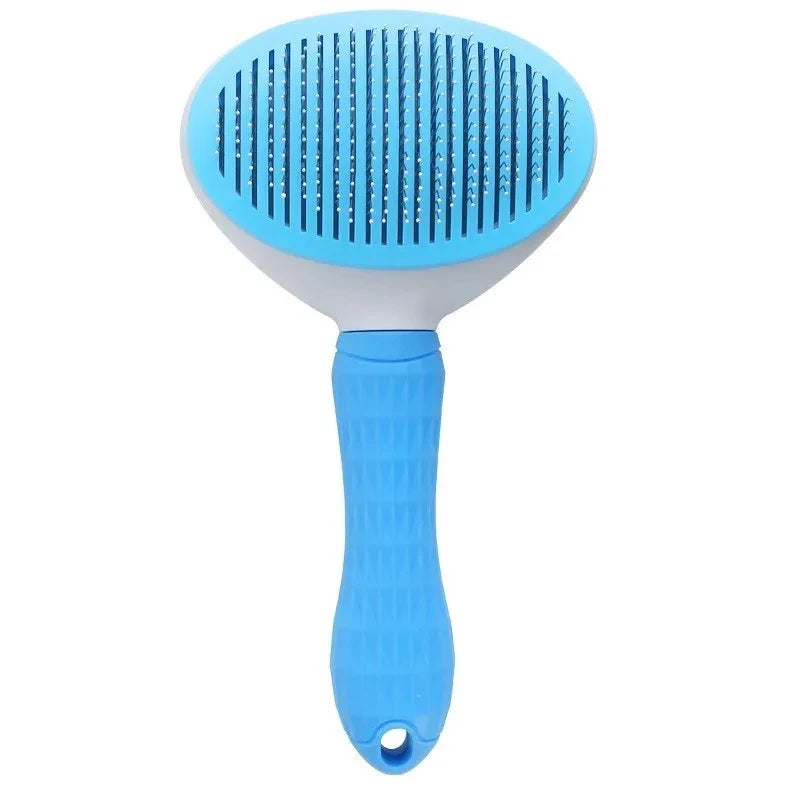 Pet Hair Deshedding Brush Self Cleaning for Dogs Cats Grooming Tool Remove Loose Undercoat Fur Pet Hair Remover