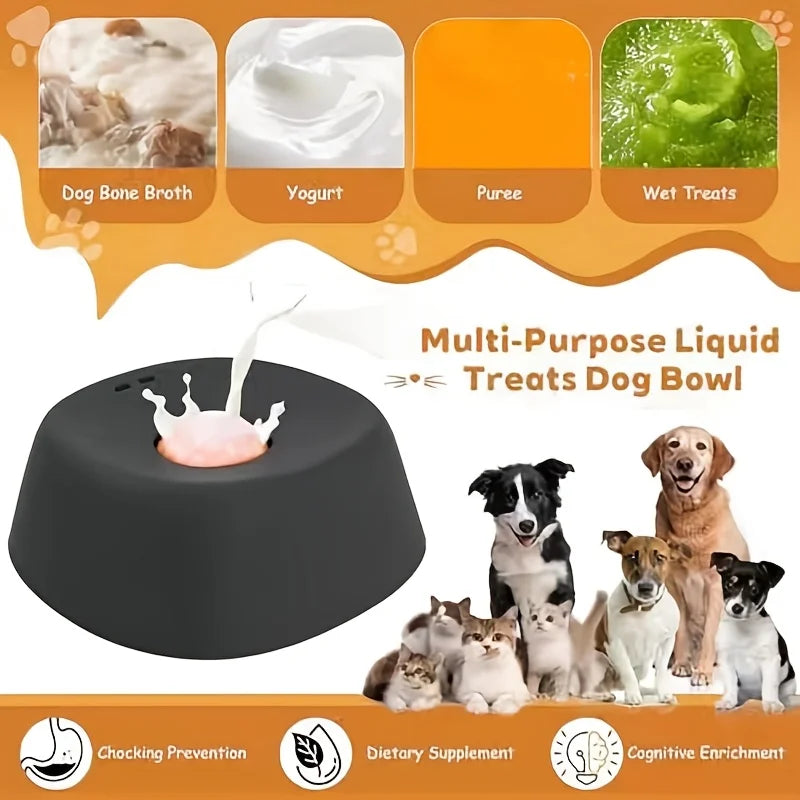 Slow Feeder Bowl for Pets,Specifically Made for Dogs And Cats.This Non-Slip Interactive Feeding Device Prevents Choking And Is