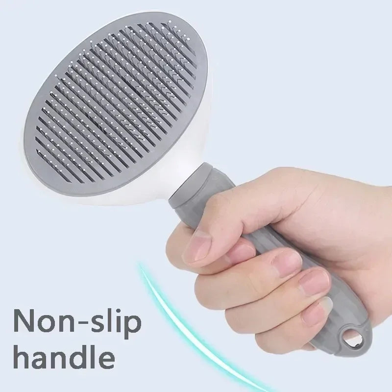 Pet Hair Deshedding Brush Self Cleaning for Dogs Cats Grooming Tool Remove Loose Undercoat Fur Pet Hair Remover